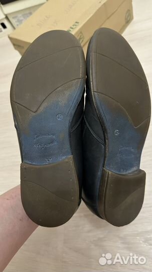 Мужские кожаные туфли