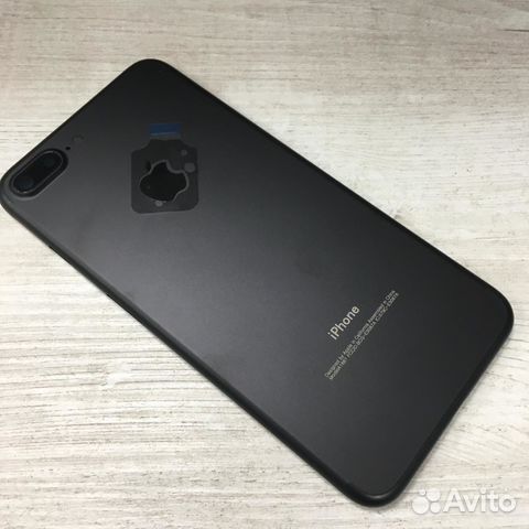Задняя крышка (корпус ) iPhone 7 + Plus (Black)