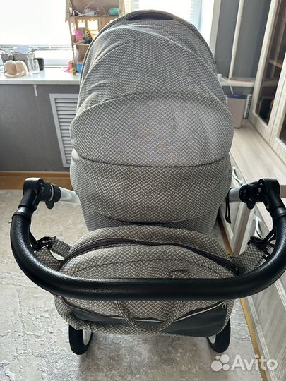 Коляска 3 в 1 adbor ottis grey