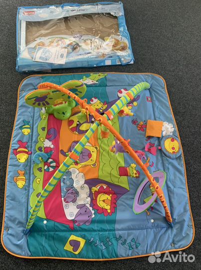 Развивающий коврик + мобиль в кроватку