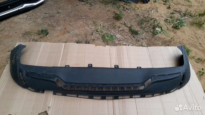 Юбка бампера задняя Mercedes M-Class W166