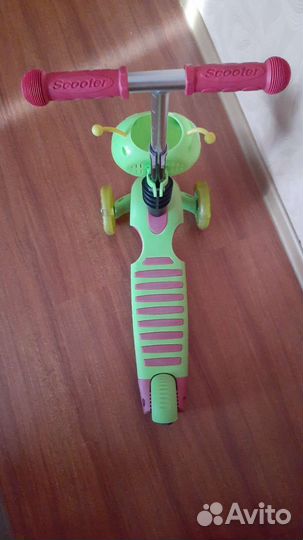 Самокат детский трехколесный бу