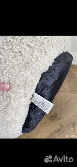 Лежанка для собак и кошек плюшевая нм