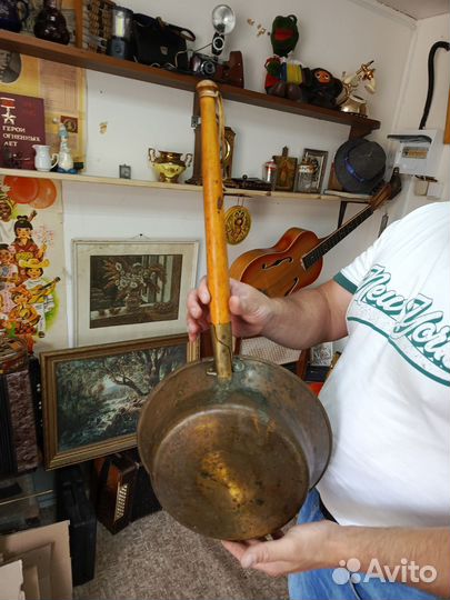 Таз латунный для варки варенья