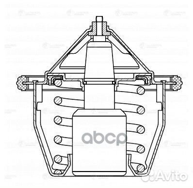 Термостат Subaru Forester (02) /Forester