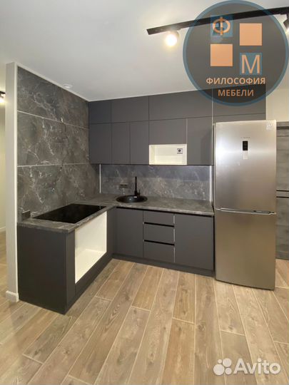 Кухня маленькая угловая. Не Бу