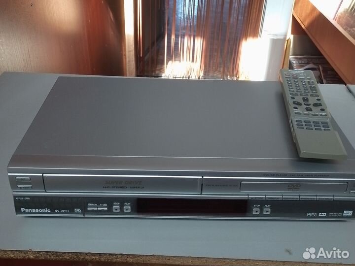 Видеомагнитофон panasonic hi fi стерео