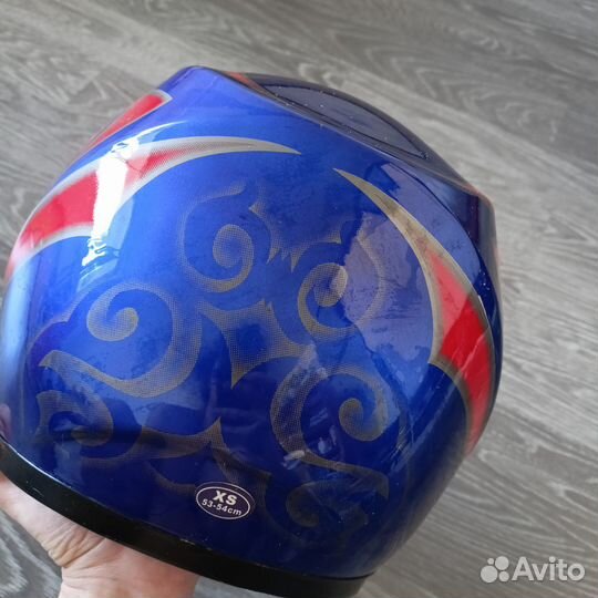 Защитный мотошлем XZM XS 53-54 см