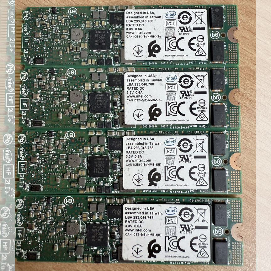 [22X80MM] 150gb Ssd Intel M.2 2280 ( ) Ssdsckjb150g7 22x80mm