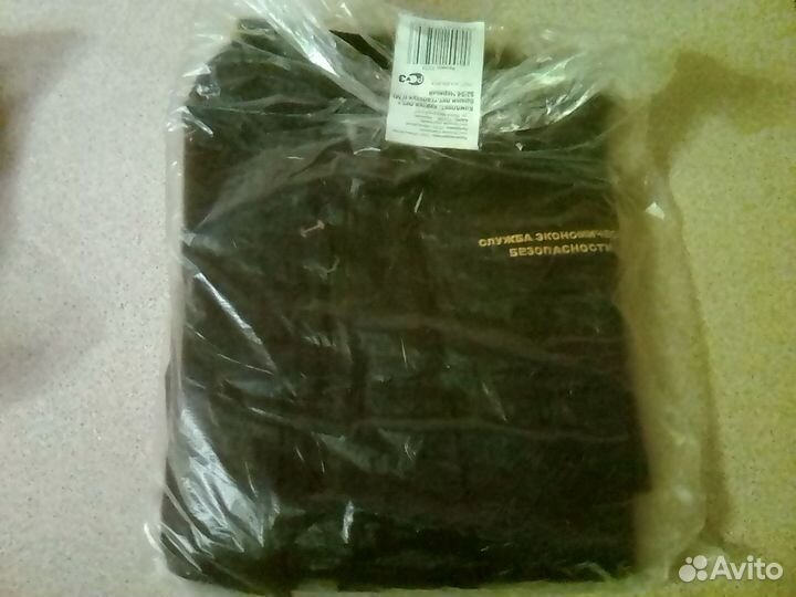 Форма охраны черная, летняя,с галстуков.52-54