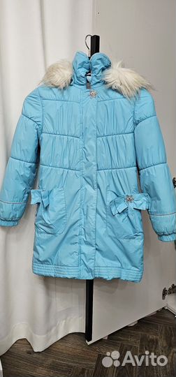 Пальто для девочки зимние Lenne