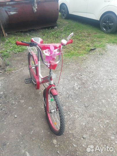 Велосипед для девочки (розовый) 7 -10 лет