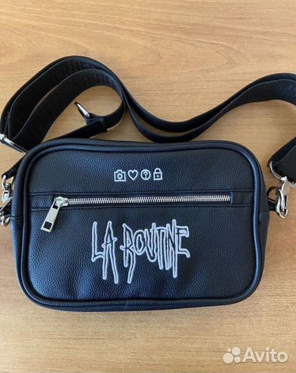 Сумка la routine кожа