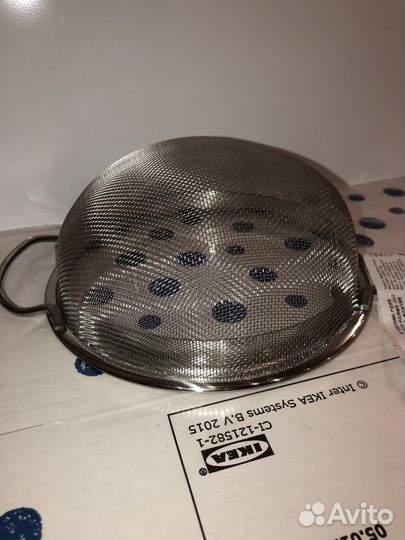 IKEA дуршлаг, из нержавейки, новый, оригинал