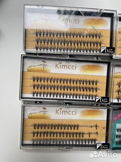 Накладные ресницы пучки