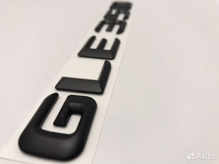 Надпись gle350 черная