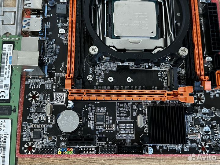 Комплект 12 ядер Xeon 2670v3+x99H+32gbddr4