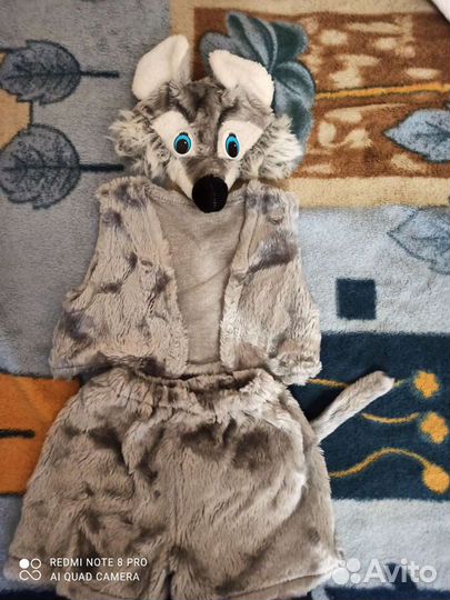 Новогодний костюм для мальчика мышонок