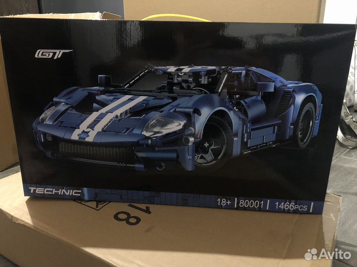 Конструктор Ford GT (аналог lego 42154)