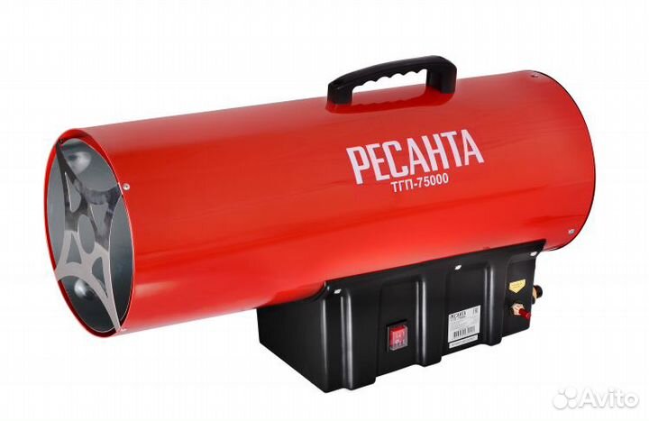 Тепловая газовая пушка тгп-75000 Ресанта
