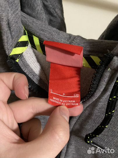 Укороченное зип худи Nike