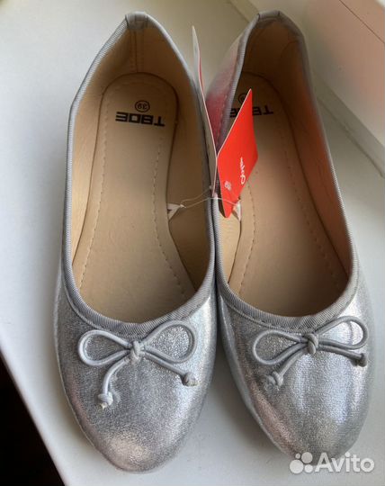 Балетки туфли новые размер 39