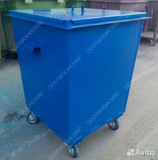 Мусорный бак 8м3, 1.1м3, 0.75 м3 J10423