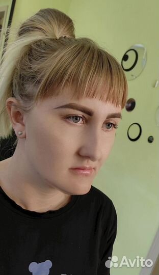 Окрашивание бровей