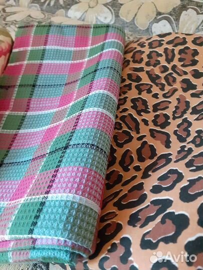 Отрезы ткани пакетом