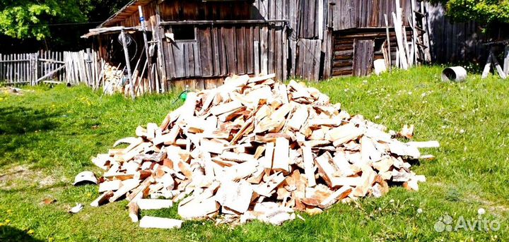 Дрова сухие колотые с доставкой