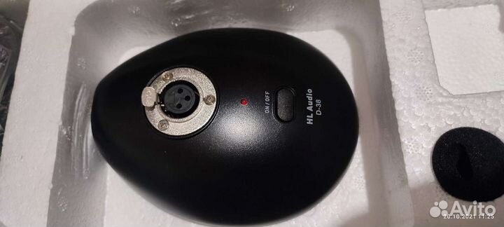 Конференц микрофон с подсветкой на подставке