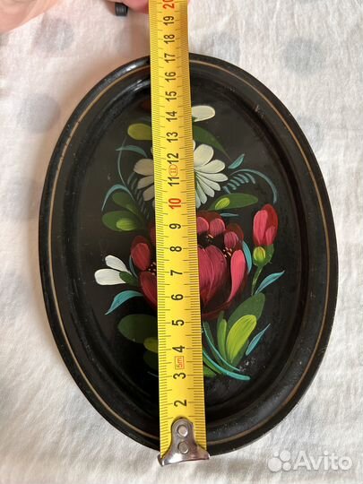 Жостовский поднос маленький 3шт