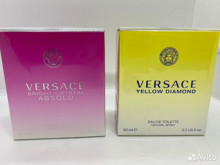 Versace 90 ml Bright Crystal Absolu/Yellow Diamond