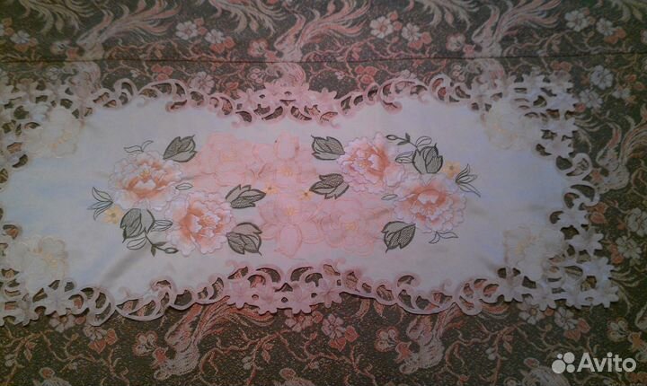 Ажурная салфетка Интерьер Декор Оформление