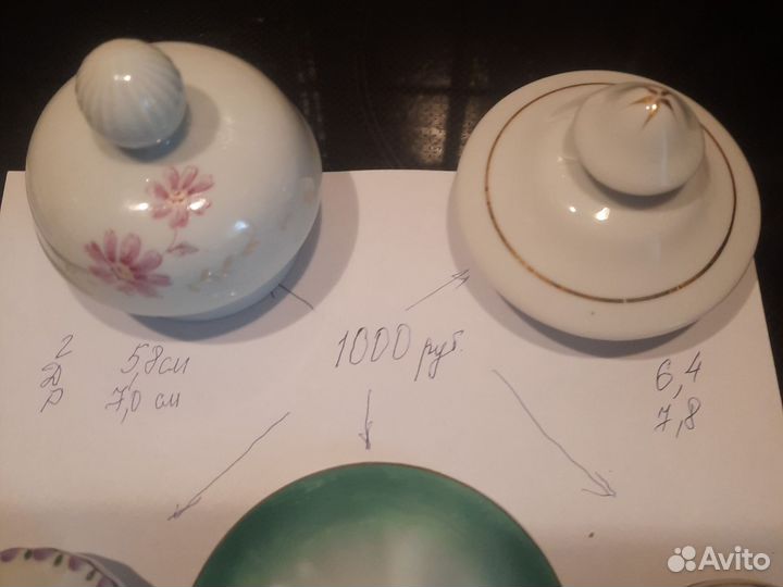 Крышка для чайника фарфор