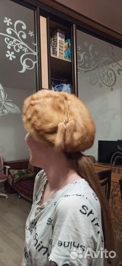 Шапка норковая