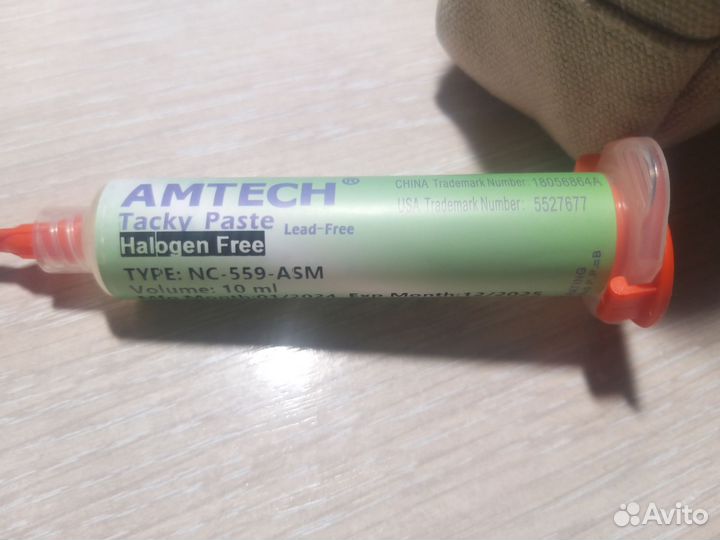 Флюс для пайки bga Amtech