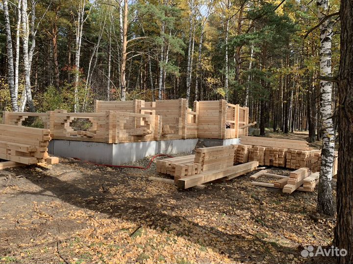 Домокомплект из профилированного бруса кедра