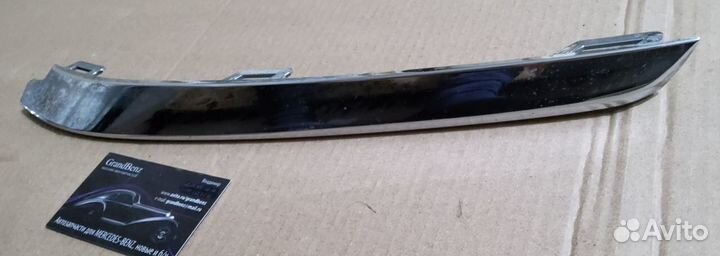 Накладка переднего бампера Volkswagen Polo