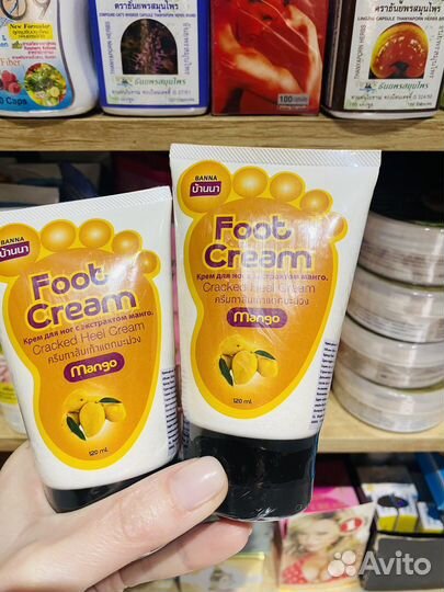 Питательный крем для ног с манго 120 ml Таиланд
