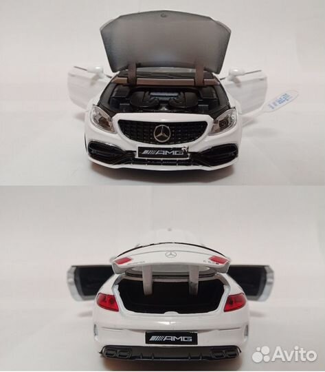 Новая металл модель Mercedes-AMG C63S 1:32