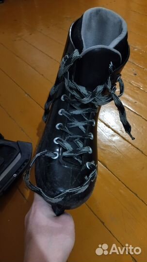 Коньки хокеейные Leader