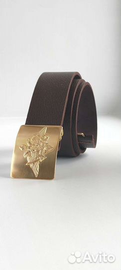 Ремень кожаный солдатский