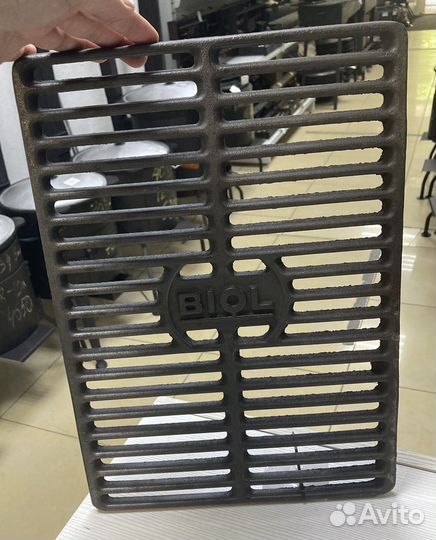 Решетка гриль чугунная 380*270