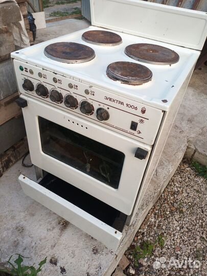 Электроплита с духовкой бу
