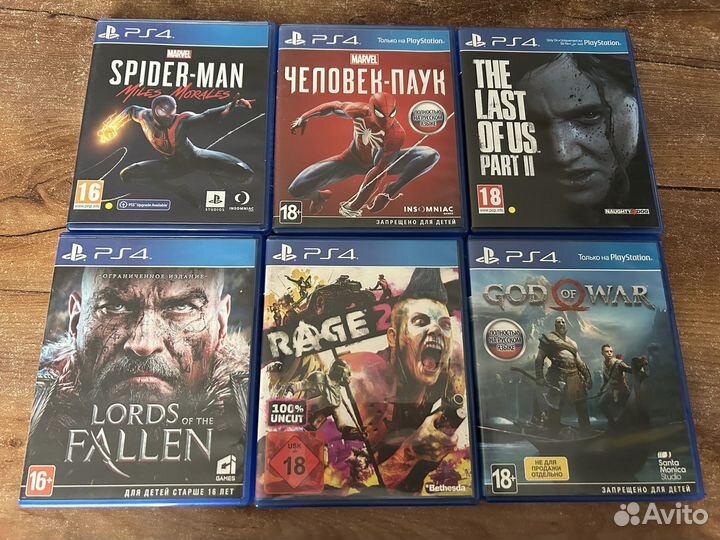 Диски ps4