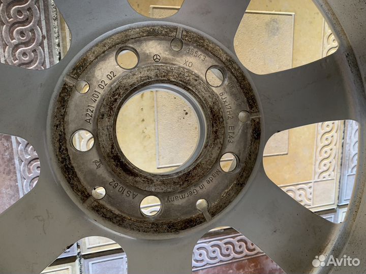 Диск r17 на mercedes бу