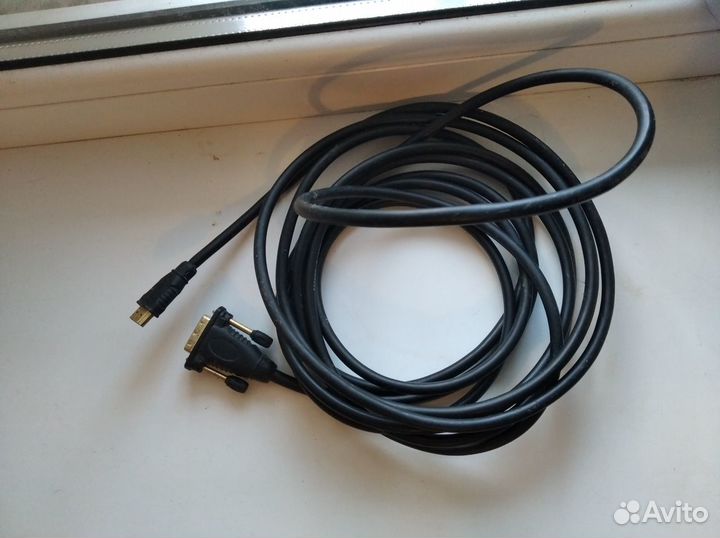 Кабель Gembird hdmi to DVI-D (Single link), 5м