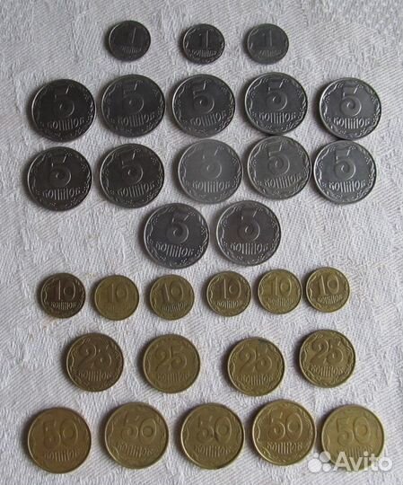 Монеты, Украина 1992г