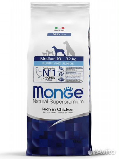 Корм для собак роял канин и monge